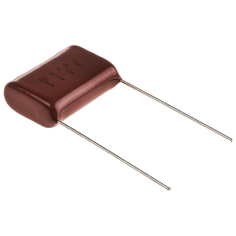 500 pcs - Panasonic ECQE(F) Polyester Film Capacitor, 630V dc, ±5%, 470nF, Through Hole