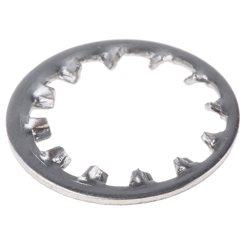 1 Bag of 50 - A2 304 Stainless Steel Internal Tooth Shakeproof Washer, M16, DIN 6797J