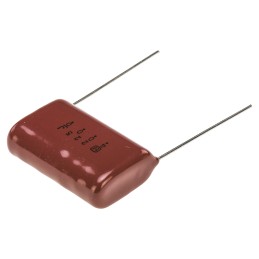500 pcs - Panasonic ECQE(F) Polyester Film Capacitor, 400V dc, ±5%, 2.2μF, Through Hole