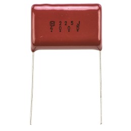 500 pcs - Panasonic ECQE(F) Polyester Film Capacitor, 400V dc, ±5%, 2.2μF, Through Hole