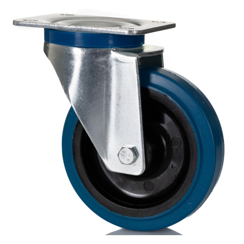 1 pcs - RS PRO Swivel Castor Wheel, 230kg Capacity, 125mm Wheel