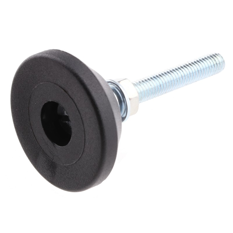 1 pcs - FlexLink M5 Thread Steel Adjustable Foot, 5.5mm Groove