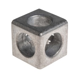 1 pcs - RS PRO Cube Connector Connecting Component, Strut Profile 40 mm, Groove Size 8mm