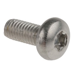 1 Bag of 50 - RS PRO Plain Pan Stainless Steel Torx Screw, M5