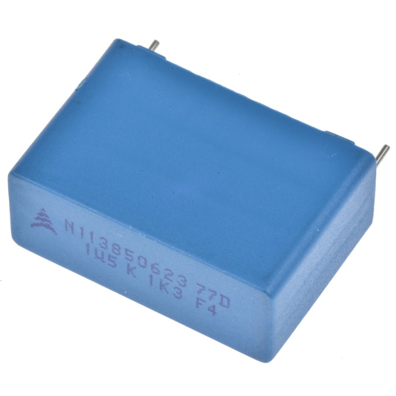 525 pcs - EPCOS B32774 Polypropylene Capacitor PP, 1.1 kV dc, 1.3 kV dc, ±10%, 1.5μF, Through Hole