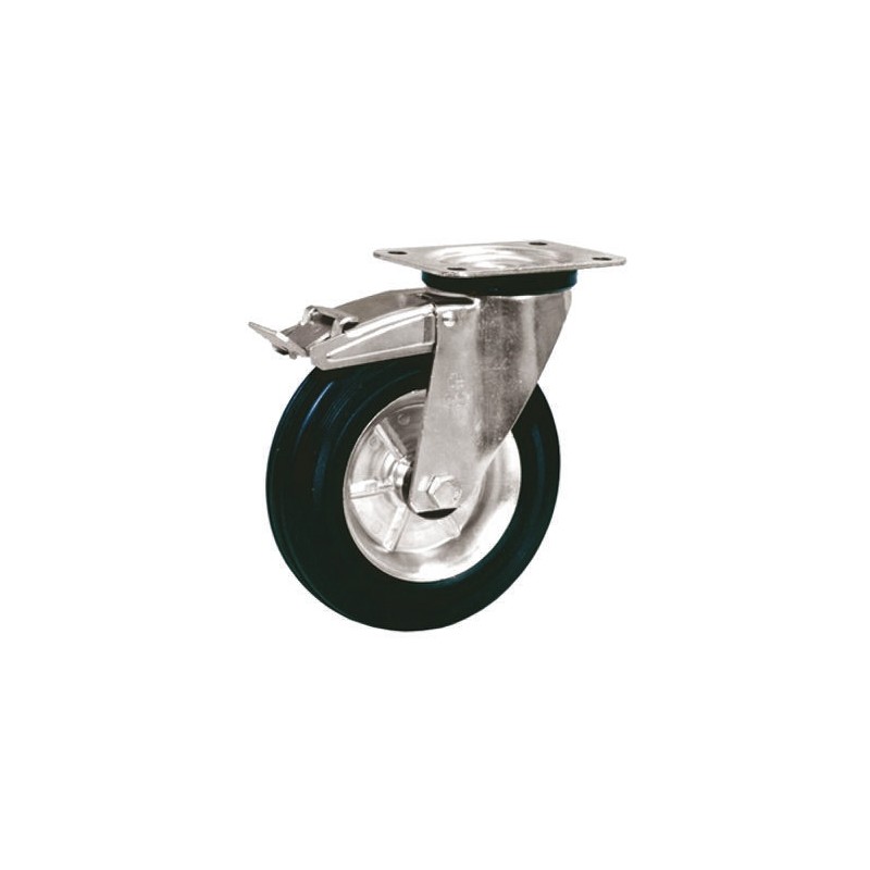 1 pcs - LAG Swivel Castor Wheel, 80kg Capacity, 100mm Wheel