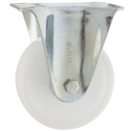 1 pcs - Guitel Hervieu Fixed Castor Wheel, 200kg Capacity, 100mm Wheel