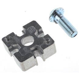 1 pcs - Bosch Rexroth M6 T-Connector Connecting Component, Strut Profile 40 mm, Groove Size 10mm