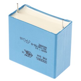 84 pcs - KEMET PHE844 Metallised Polypropylene Film Capacitor, 440 V ac, 480 V ac, ±20%, 2.2μF, Through Hole