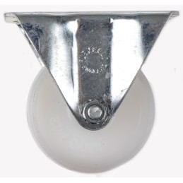 1 pcs - Flexello Fixed Castor Wheel, 130kg Capacity, 75mm Wheel