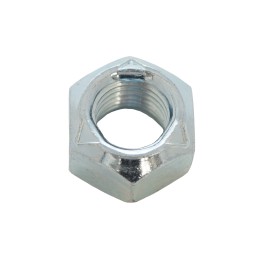 1 Bag of 50 - RS PRO, Bright Zinc Plated Steel Locking Nut, DIN 980V, M12