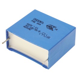 91 pcs - KEMET PHE844 Metallised Polypropylene Film Capacitor, 440 V ac, 480 V ac, ±20%, 1.5μF, Through Hole