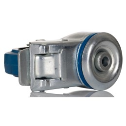 1 pcs - RS PRO Braked Swivel Castor Wheel, 180kg Capacity, 100mm Wheel