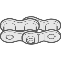 1 Bag of 5 - Renold Renold (Blue Box) 08B-1 Simplex Chain Connecting Link Steel Roller Chain Link