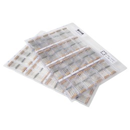 1 Kit - Nova, CBR-11 Metal Film, Axial 48 Resistor Kit, with 1850 pieces, 10 Ω - 1MΩ