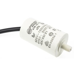 100 pcs - Ducati Energia 4.16.10 Polypropylene Film Capacitor, 400 - 500V ac, ±5%, 8μF, Stud Mount