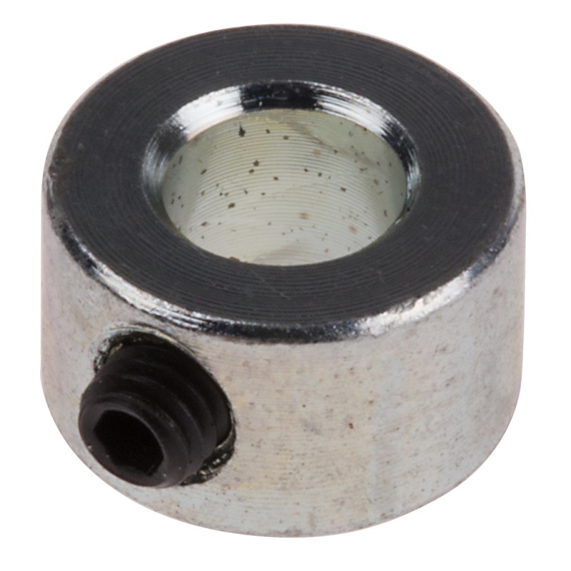 1 Bag of 5 - RS PRO Shaft Collar One Piece Set Screw, Bore 5mm, OD 10mm, W 6mm, Steel