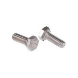 1 Bag of 50 - Plain Stainless Steel Hex, Hex Bolt, M6 x 16mm