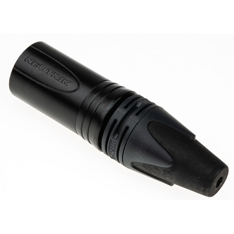 1 pcs - Neutrik Cable Mount XLR Connector, Male, 50 V, 3 Way, Silver Plating