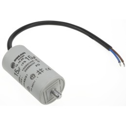 100 pcs - Ducati Energia 4.16.10 Polypropylene Film Capacitor, 400 - 500V ac, ±5%, 15μF, Stud Mount