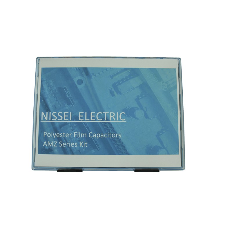1 Kit - NISSEI, Through Hole Polyester Capacitor Kit 58 pieces