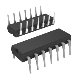 10 pcs : TC74HC14APF - IC INVERT SCHMITT 6CH 1INP 14DIP