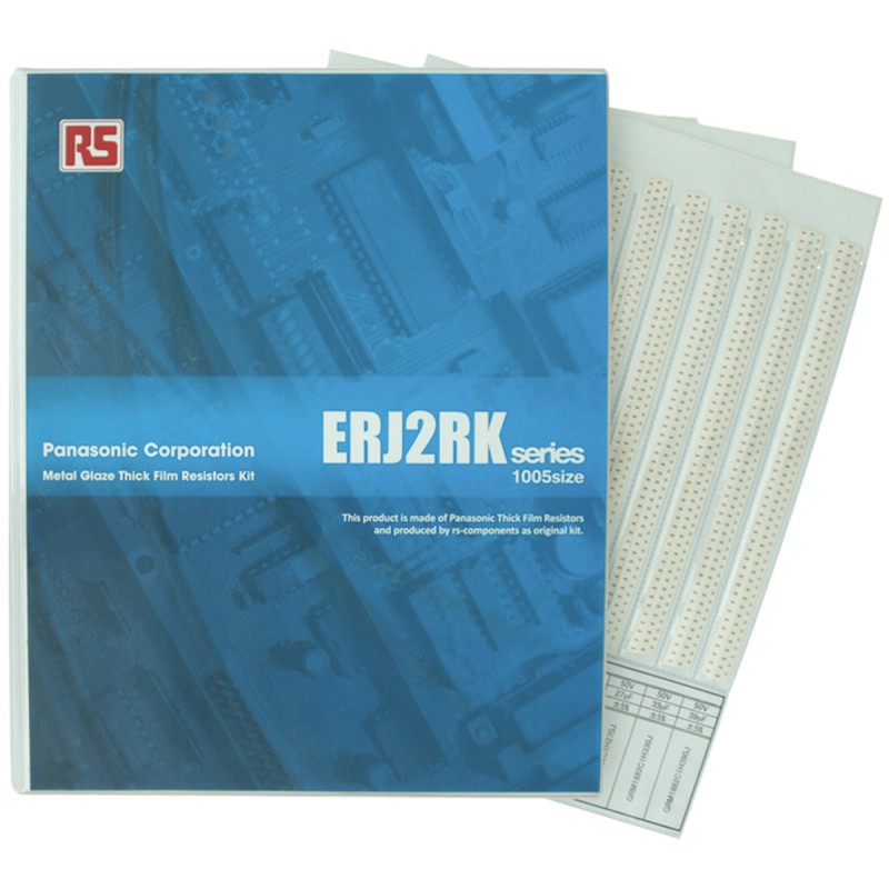 1 Kit - Panasonic, ERJ2RK Thick Film, SMT 122 Resistor Kit, with 24400 pieces, 10 Ω - 1MΩ