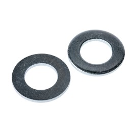 1 Bag of 50 - Bright Zinc Plated Steel Plain Washers, M20, BS 4320