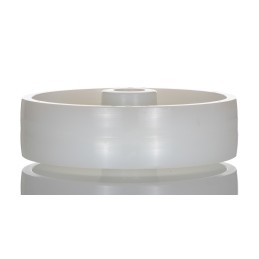 1 pcs - LAG White Polyamide Hygienic, Low Rolling Resistance, Non-Marking Trolley Wheel, 150kg