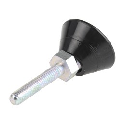 1 pcs - FlexLink M6 Thread Steel Adjustable Foot, 7.2mm Groove