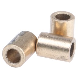 1 Bag of 5 - RS PRO Plain Bush, 3mm Shaft Diameter, 5mm Outside Diameter