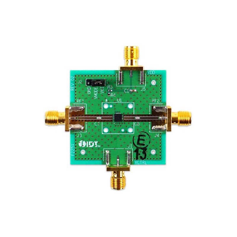 1 pcs - Renesas Electronics Evaluation Board for F2250 Voltage Variable RF Attenuator Wireless Evaluation Kit for F2250 Voltage