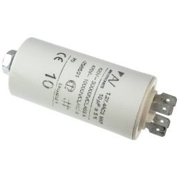 1 pcs - KEMET C27 Metallised Polypropylene Film Capacitor, 470V ac, ±5%, 10μF, Chassis Mount