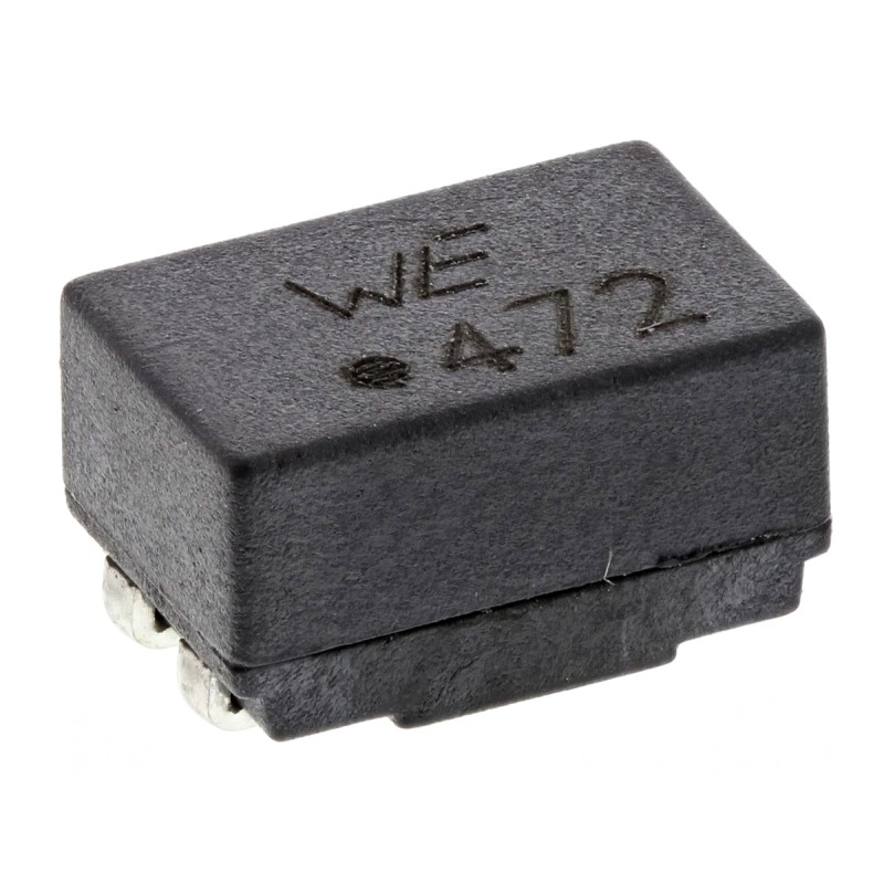 1 pcs - Wurth, WE-SL2 SMD Common Mode Line Filter with a Ferrite Core, 4.7 mH ±50% Dual 500mA Idc