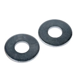 1 Bag of 50 - Bright Zinc Plated Steel Plain Washers, M12, BS 4320G