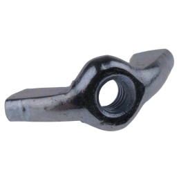 1 Bag of 50 - 18mm Bright Zinc Plated Steel Wingnut, M3