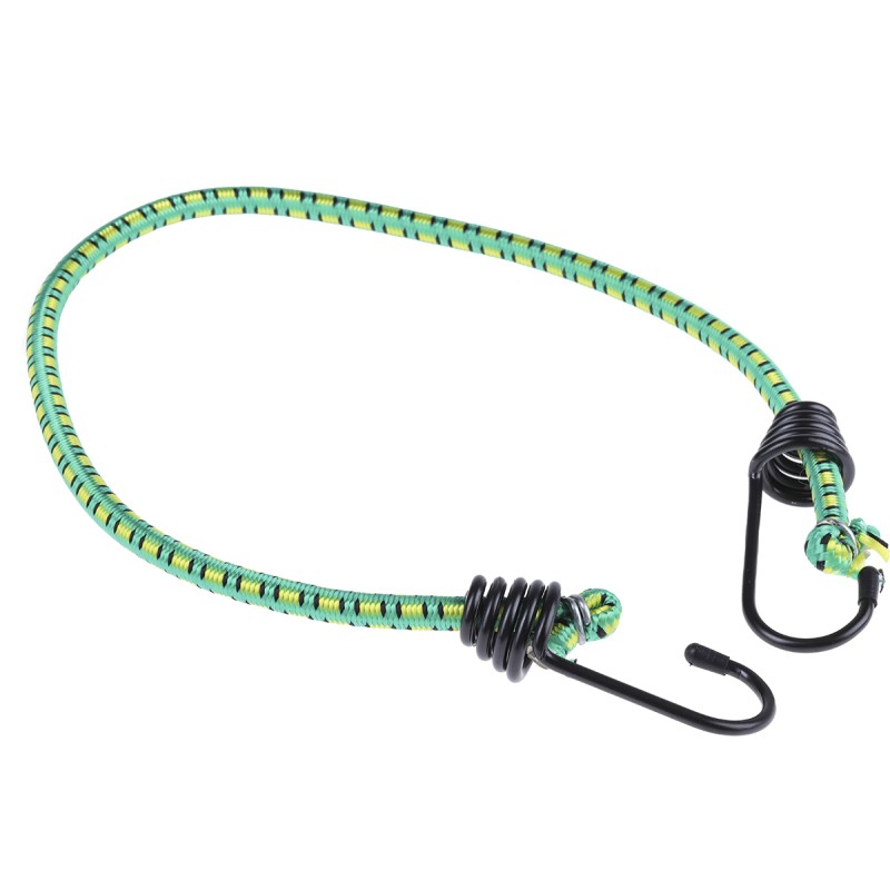 1 pcs - RS PRO 2 Hooks Bungee Cord, 609mm Long, 8 mm Diameter