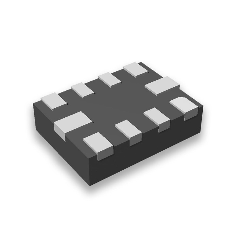 10 pcs : KTS1612EQU-TR - SMART PUSH-BUTTON RESET WITH TWO