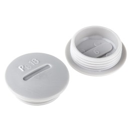 5 pcs - Lapp Blanking Plug, PG16, PS, 27mm Diameter, Threaded