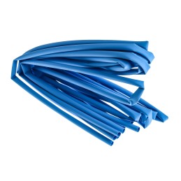 5 pcs - RS PRO Heat Shrink Tubing, Blue 4.8mm Sleeve Dia. x 1.2m Length 2:1 Ratio