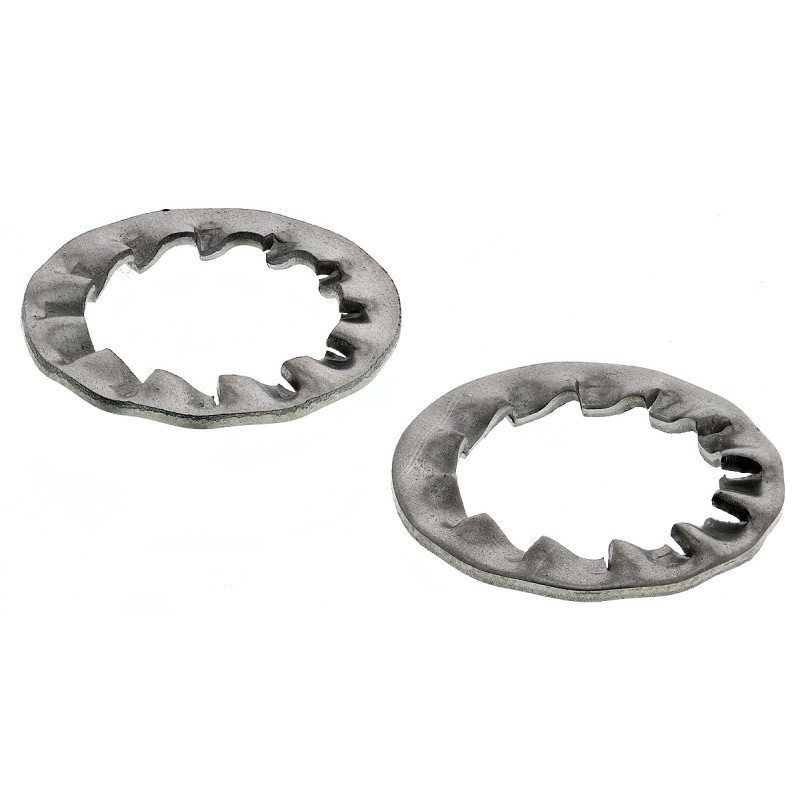 1 Bag of 50 - A4 316 Stainless Steel Internal Tooth Shakeproof Washer, M12, DIN 6798J