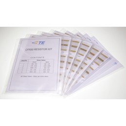 1 pcs - TE Connectivity, CFR50 Carbon Film, Through Hole 87 Resistor Kit, with 1740 pieces, 1 Ω - 10MΩ