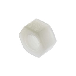 1 Bag of 50 - RS PRO, Plain Nylon Hex Nut, DIN 934, M5