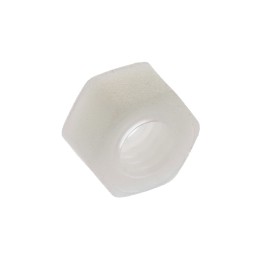 1 Bag of 50 - RS PRO, Plain Nylon Hex Nut, DIN 934, M5