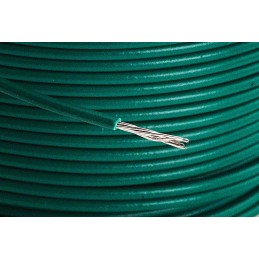 1 Reel of 30 M - Alpha Wire 3251 Series Green 0.33 mm² Hook Up Wire, 22 AWG, 7/0.25 mm, 30m, SR-PVC Insulation