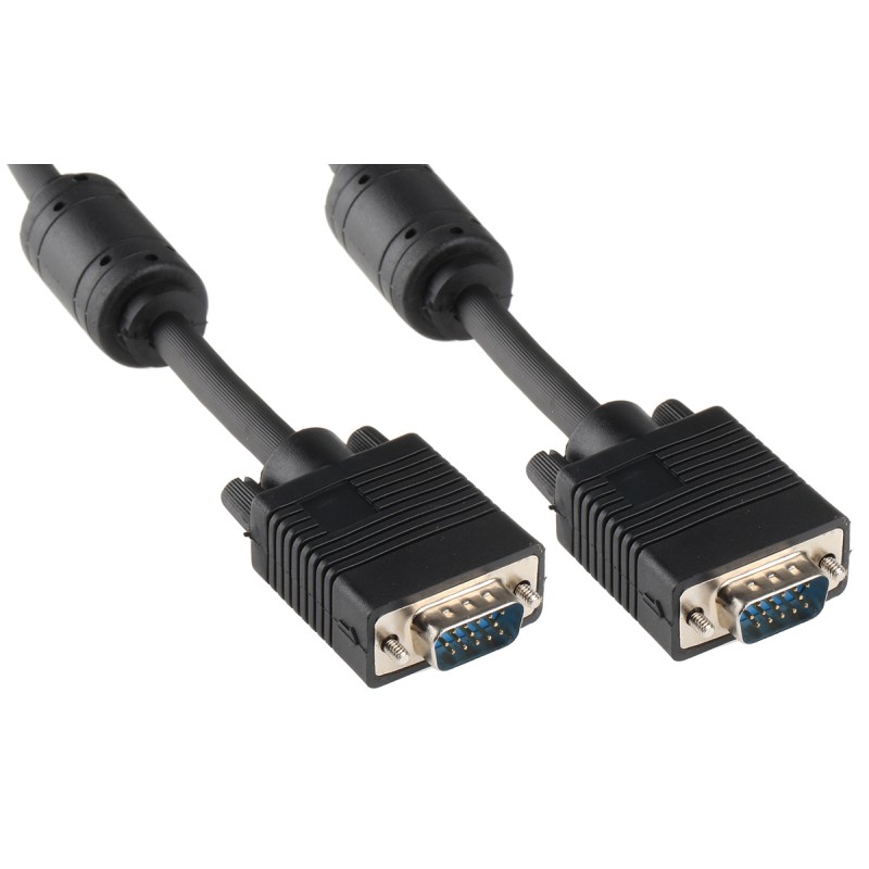 1 pcs - Roline Male VGA to Male VGA Cable, 3m