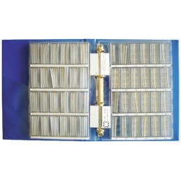1 pcs - Nova, SBR-101 Thin Film, Through Hole 90 Resistor Kit, with 4050 pieces, 0.22 Ω - 10MΩ