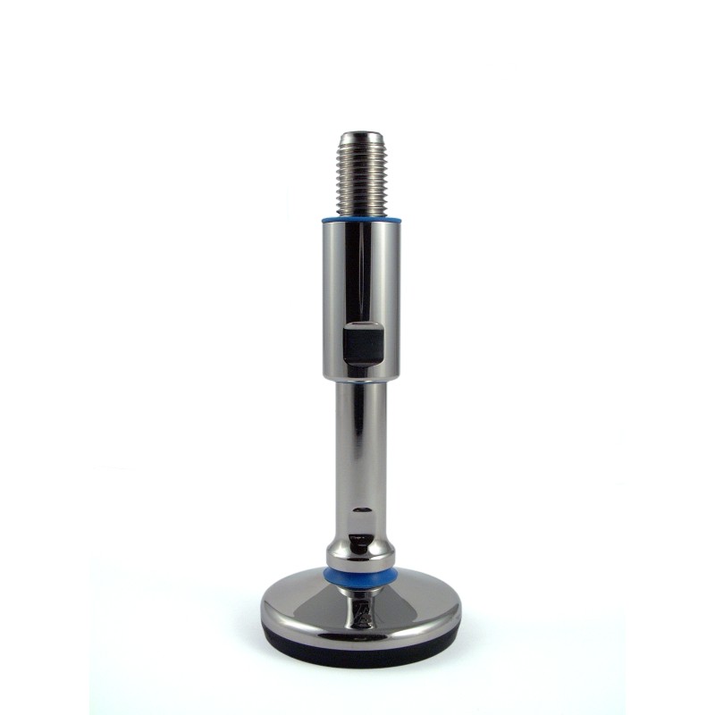 1 pcs - RS PRO M24 Stainless Steel Hygienic Adjustable Foot, 2500kg Static Load Capacity 15° Tilt Angle