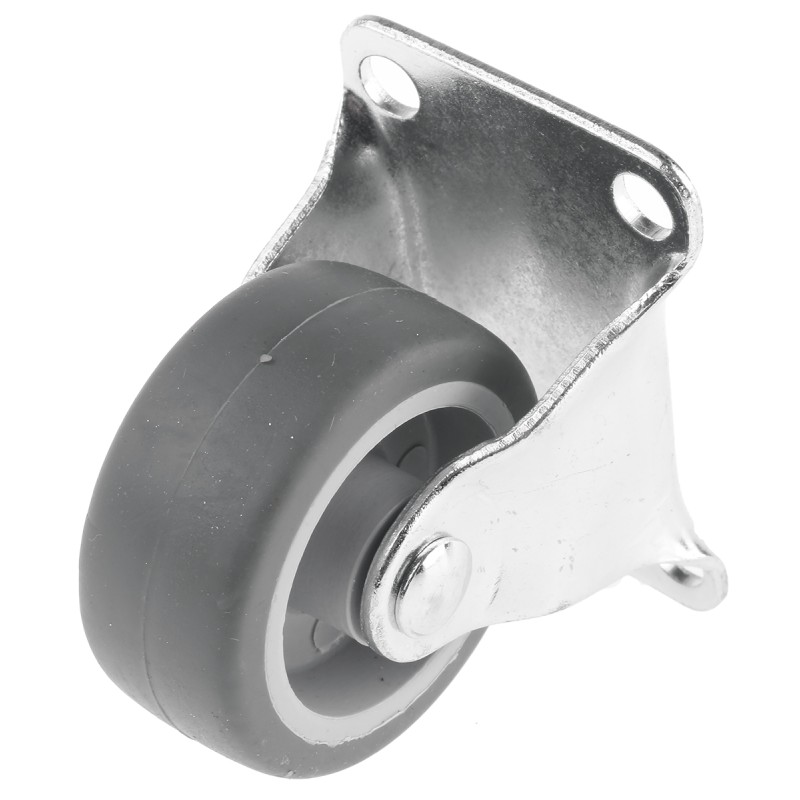 1 pcs - Guitel Hervieu Fixed Castor Wheel, 15kg Capacity, 42mm Wheel