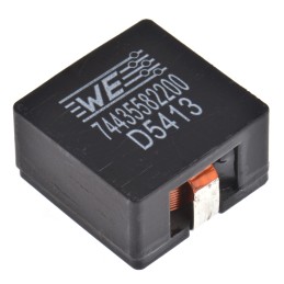 1 pcs - Wurth, WE-HCI, 2212 Shielded Wire-wound SMD Inductor with a MnZn Core, 22 μH ±20% Flat Wire Winding 15A Idc